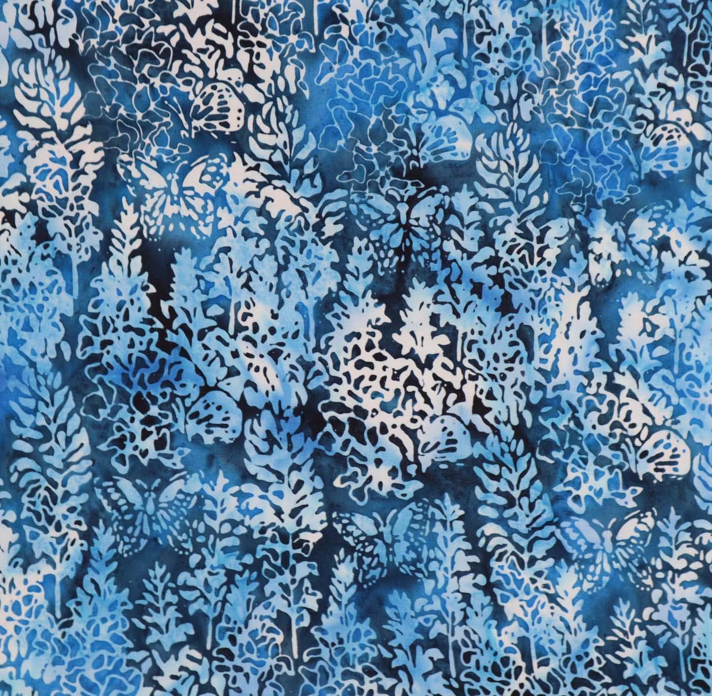 Texas Our Texas - Blue Bonnet Blueberry Island Batik, Inc. 