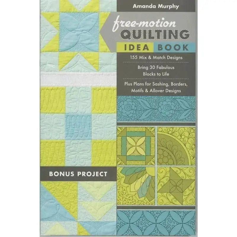 Amanda Murphys - Free Motion Quilting Idea Book BREWER 