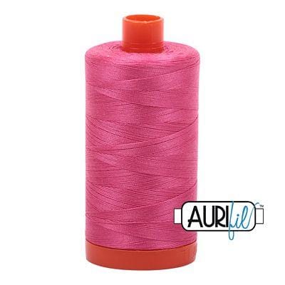 Aurifil Cotton Mako 50wt 1300m - Large Spool in Blossom Pink 2530 BREWER 