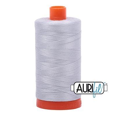 Aurifil Cotton Mako 50wt 1300m -  Large Spool in Dove 2600 BREWER 