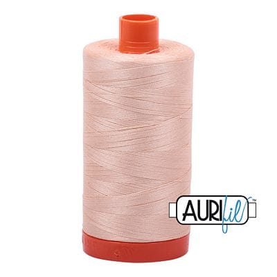 Aurifil Cotton Mako 50wt 1300m - Large Spool in Flesh 2205 BREWER 