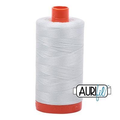 Aurifil Cotton Mako 50wt 1300m - Large Spool in Mint Ice 2800 BREWER 