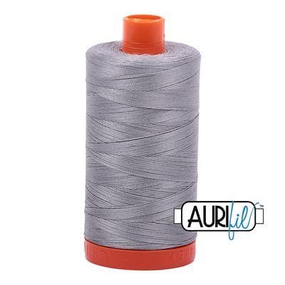 Aurifil Cotton Mako 50wt 1300m - Large Spool in Mist 2606 BREWER 