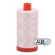 Aurifil Cotton Mako 50wt 1300m - Large Spool in Oyster 2405 BREWER 