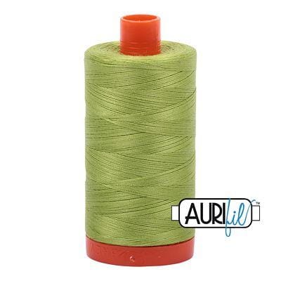 Aurifil Cotton Mako 50wt 1300m - Large Spool in Spring Green 1231 BREWER 