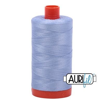 Aurifil Cotton Mako 50wt 1300m - Large Spool in Very Light Delft 2770 BREWER 