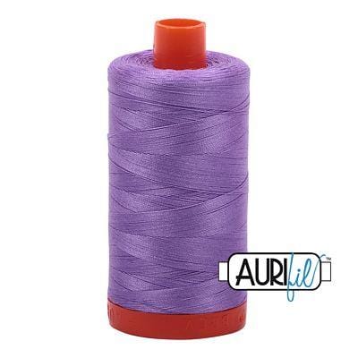 Aurifil Cotton Mako 50wt 1300m - Large Spool in Violet 2520 BREWER 