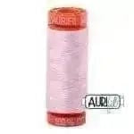 Aurifil Cotton Mako 50wt 200m - Pale Pink 2410 BREWER 