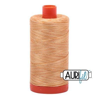 Aurifil Vari Mako 50wt 1300m - Large Spool in Creme Brulee 4150 BREWER 