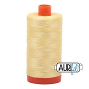 Aurifil Vari Mako 50wt 1300m - Large Spool in Lemon Ice 3910 BREWER 