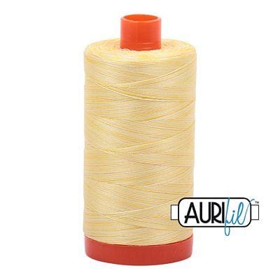 Aurifil Vari Mako 50wt 1300m - Large Spool in Lemon Ice 3910 BREWER 
