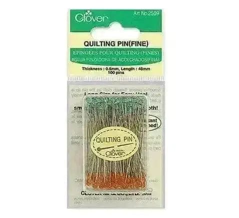 Clover Quilting Pins Fine 100ct BREWER 