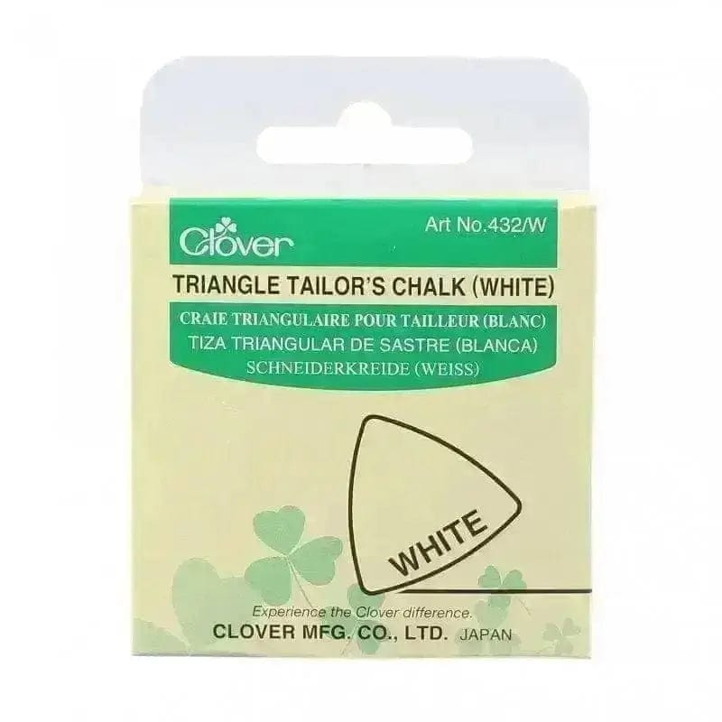 Clover - Triangle Tailors Chalk in White BREWER 