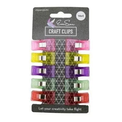 Fabric Clips 10pc 3.5x1.8cm BREWER 