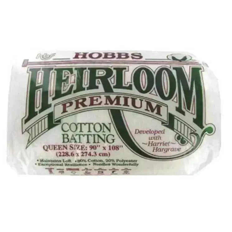 Heirloom 80/20 Cotton Batting - Queen BREWER 