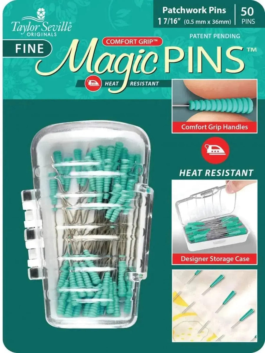 Magic Pins Patchwork Fine .5mm 1 7/16 in, 50 pins BREWER 