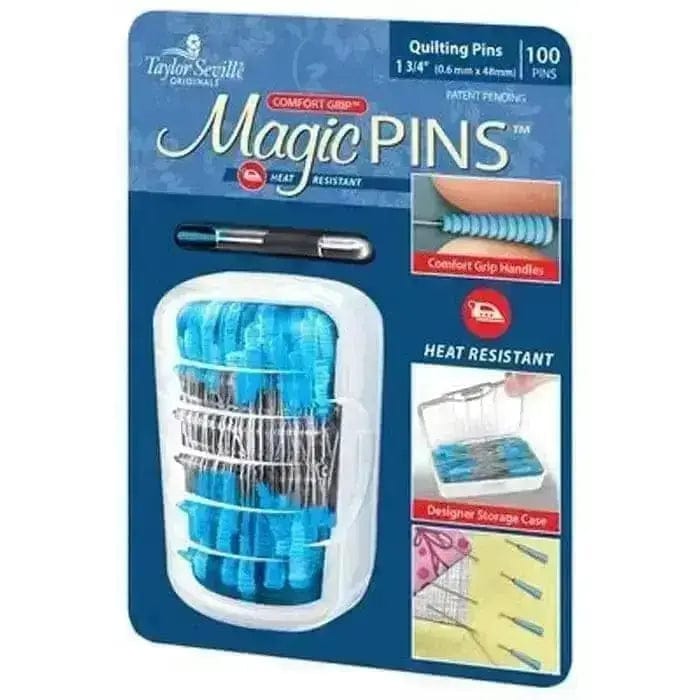 Magic Pins Regular Quilting 1.75 in 100 pins Stitchin Heaven