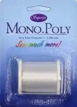 Monopoly Reduced Sheen Thread - Clear Polyester BREWER 