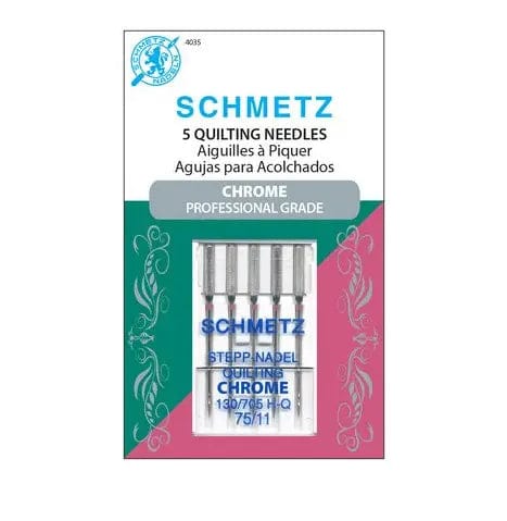 Schmetz Chrome Quilting 75/11 BREWER 