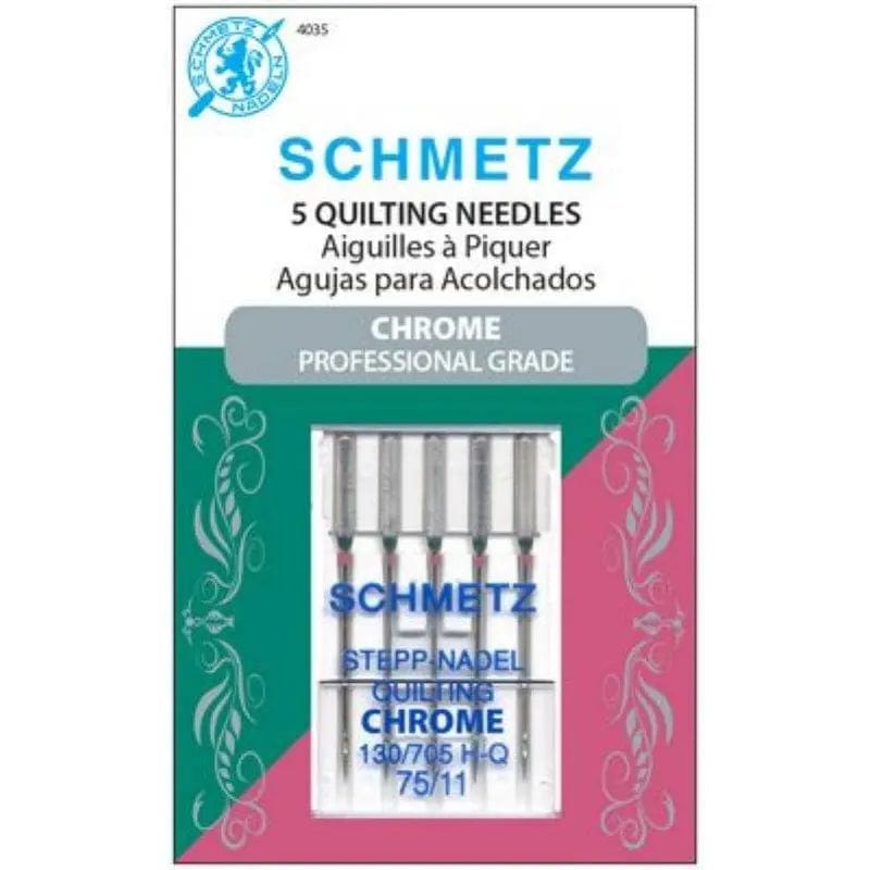 Schmetz Chrome Quilting 75/11 BREWER 