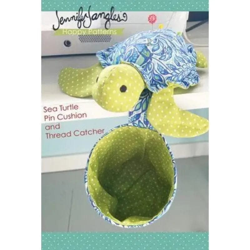 Sea Turtle Pin Cushion and Thread Catcher Pattern BREWER 