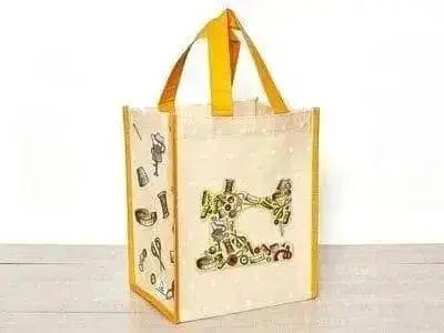 Sewing Machine Motif Tote Checker Distributors 