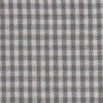 Tea Towel Mini Check Gray/White BREWER 