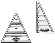 Tri-Recs Triangle Ruler Set BREWER 