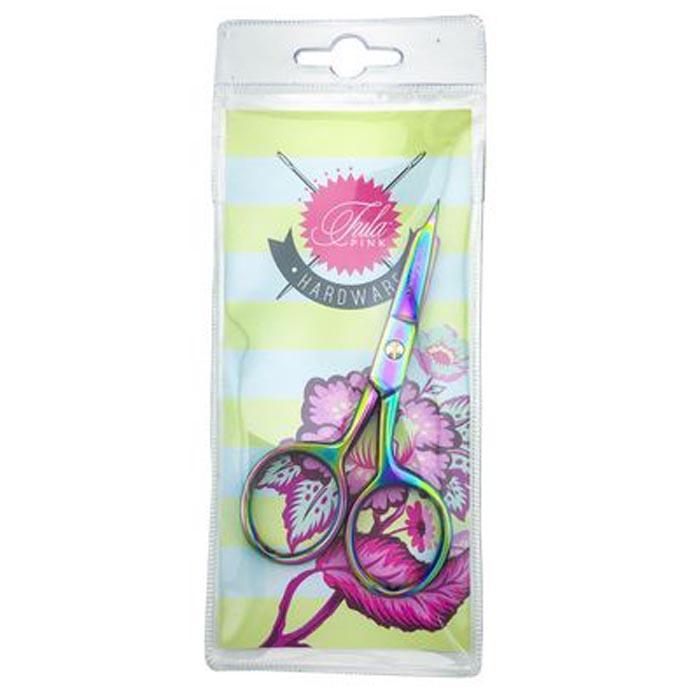 Tula Pink Large Ring Micro Tip 4" Scissors BREWER 