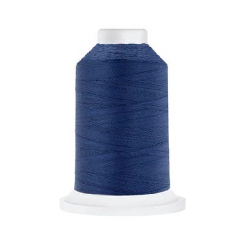 Bright Blue Egyptian Cotton Thread - Cairo-Quilt 50wt. 3000yds Hab+Dash by Fil-Tec 