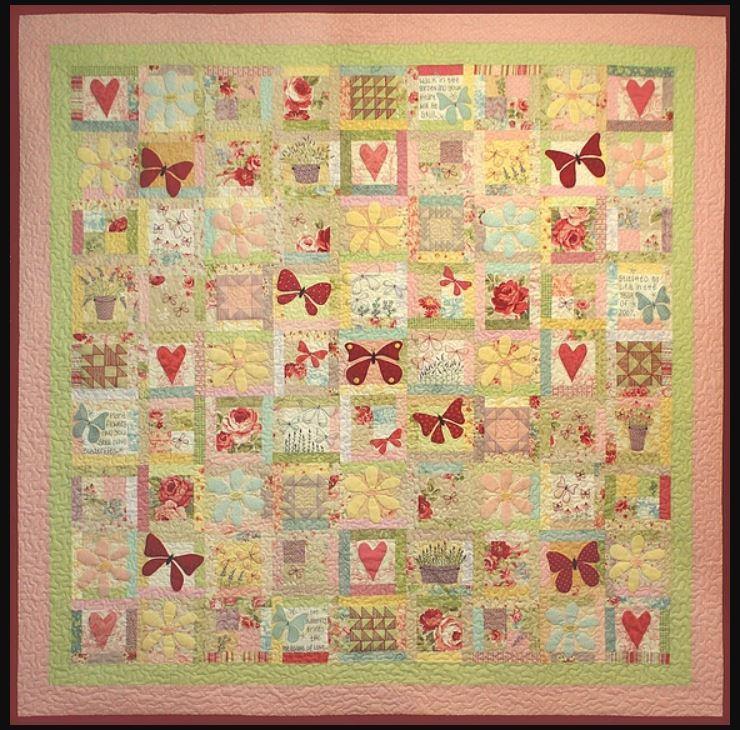 Butterfly Garden Full Pattern Set CREATIVE ABUNDANCE 