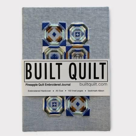 Built Quilt Distribution - Pineapple Embroidered Quilt Journal BQ-EJ01