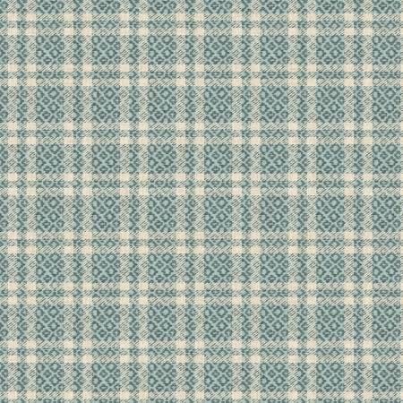 Checker - Welcome to the Cabin  - Cozy Plaid Blue Checker Distributors 