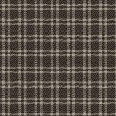 Checker - Welcome to the Cabin  - Cozy Plaid Charcoal Checker Distributors 