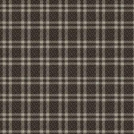 Checker - Welcome to the Cabin  - Cozy Plaid Charcoal Checker Distributors 