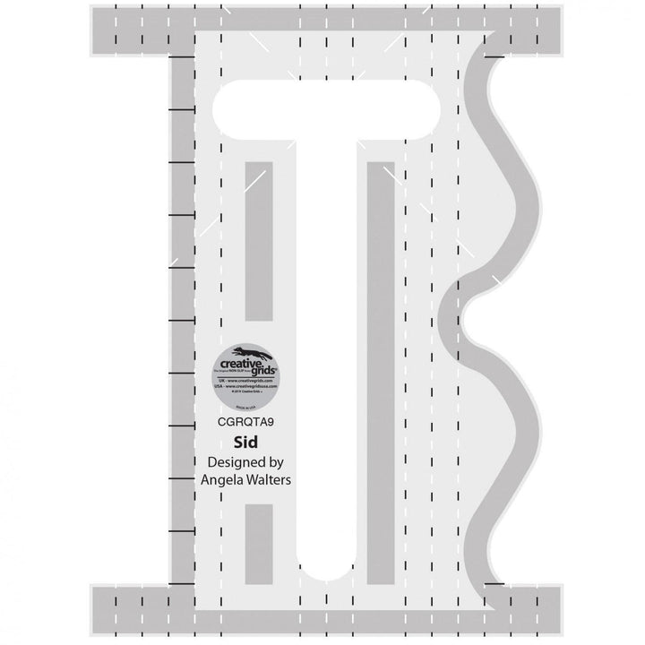 Creative Grids Machine Quilting Tool / Ruler- Sid Checker Distributors 