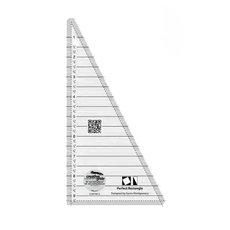 Creative Grids - Perfect Rectangle 9.5" Quilt Ruler Checker Distributors 