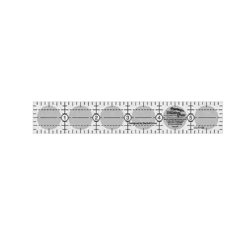 Creative Grids - Quilt Ruler 1" x 6" Checker Distributors 