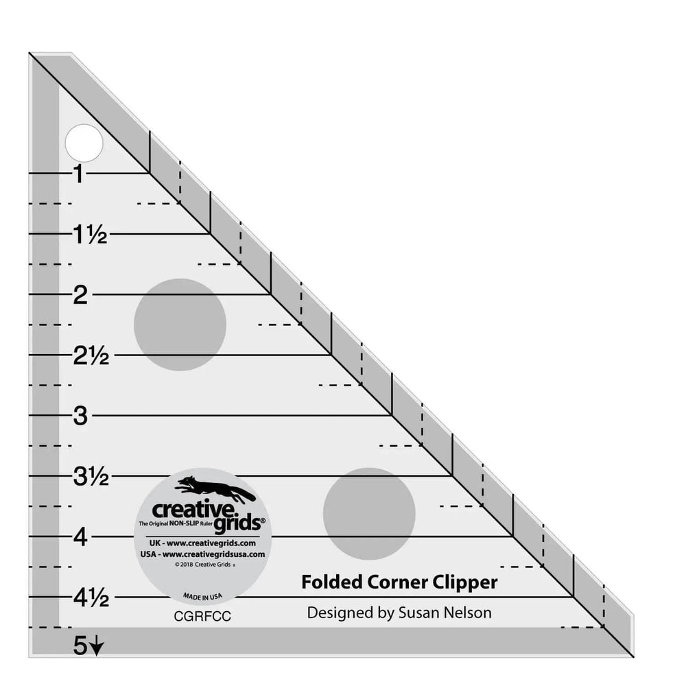 Creative Grids Ruler Folded Corner Clipper Tool Checker Distributors 