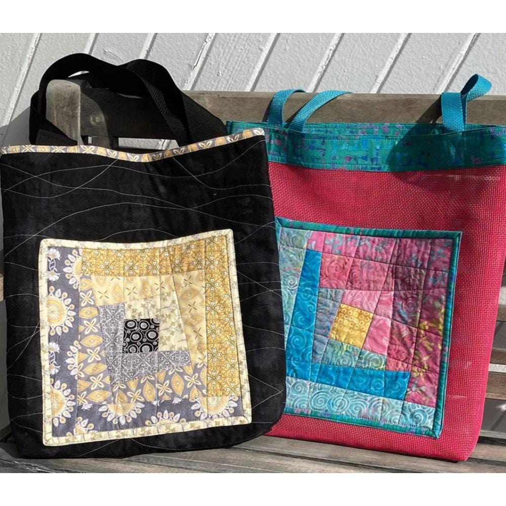 Cut Loose Press - Two Wonky Totes Pattern Checker Distributors 