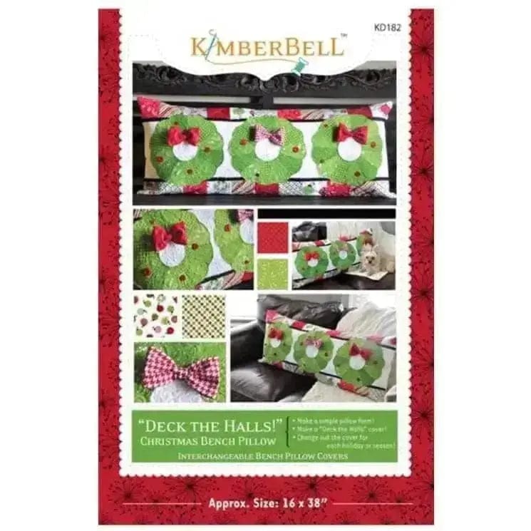 Deck The Halls Bench Pillow Pattern Checker Distributors 
