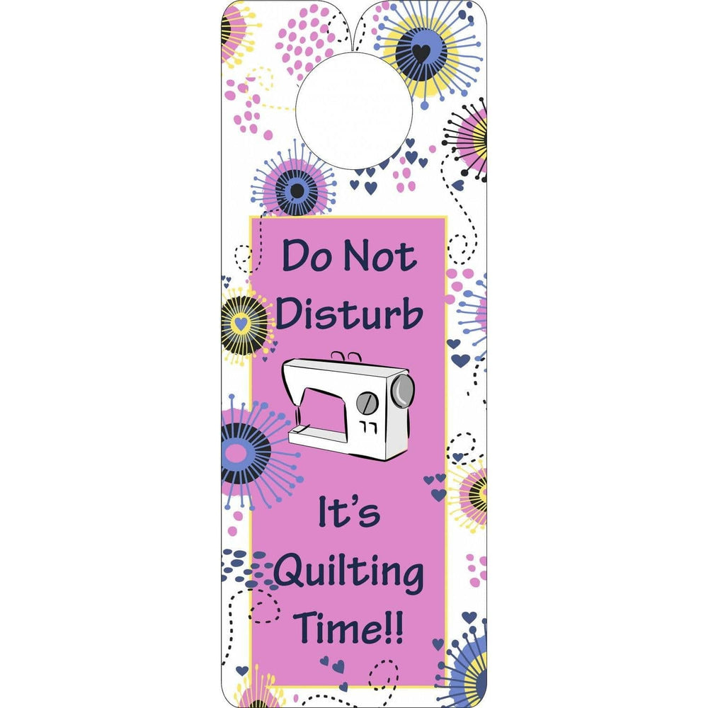 Fat Quarter Gypsy - Knobie Talk Do Not Disturb Checker Distributors 