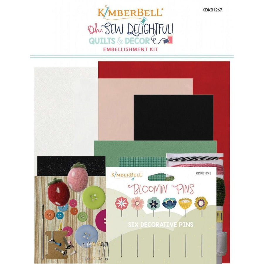 Kimberbell - Oh Sew Delightful Embellishment Kit Checker Distributors 