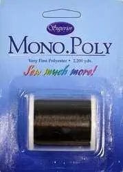 Monopoly Reduced Sheen Thread - Smoke Polyester Checker Distributors 
