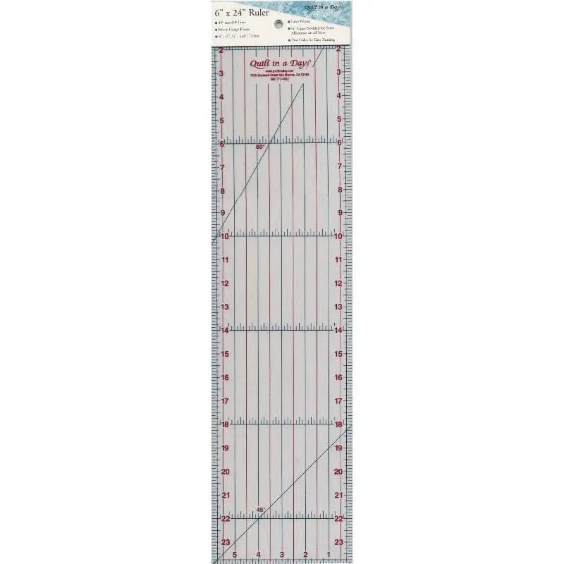 Quilt in a Day - 6" x 24" Ruler - Stitchin Heaven