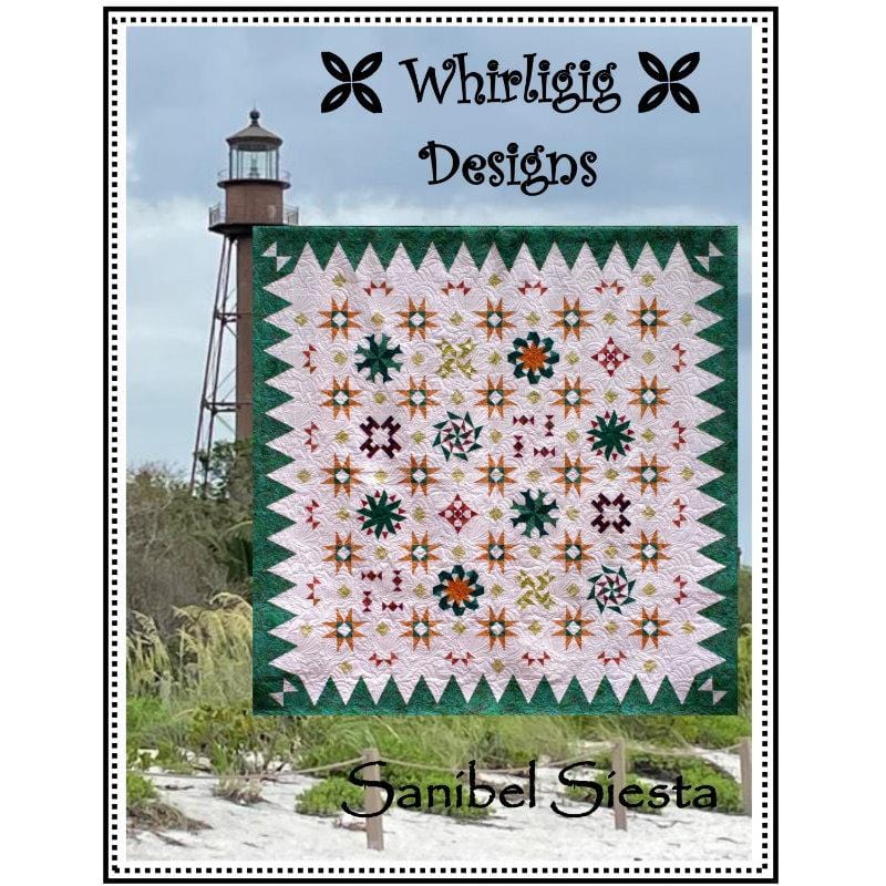 Sanibel Siesta BOM Quilt Pattern Checker Distributors 