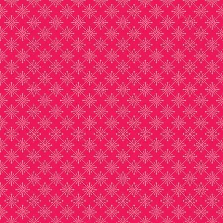 Vintage Flora - Sparkle Red 10339M-R