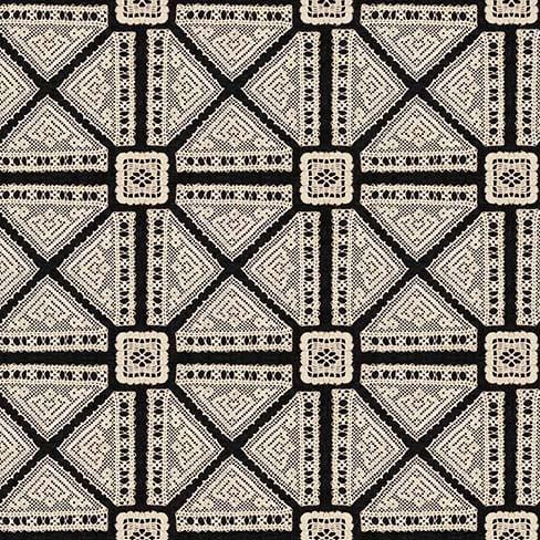 Vintage Sewing Stash - Vintage Lace Black Checker Distributors 