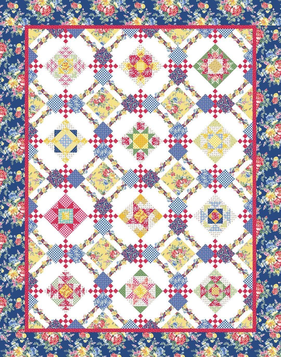 Cherry Lemonade Quilt Pattern In the Beginning Fabrics 