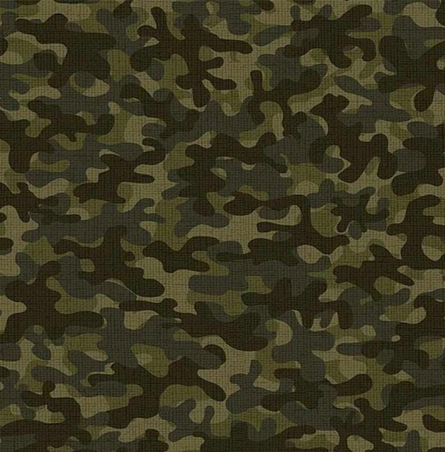 Camo - Dark Green Camo Choice Fabrics 